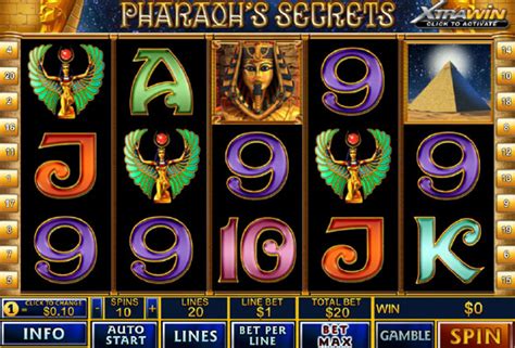 jogar pharaoh secrets casino gratis